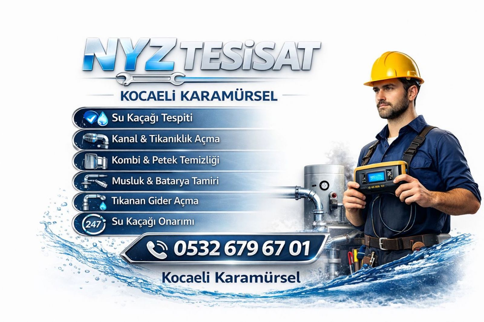 Karamürsel Avcıköy Su Tesisatçısı